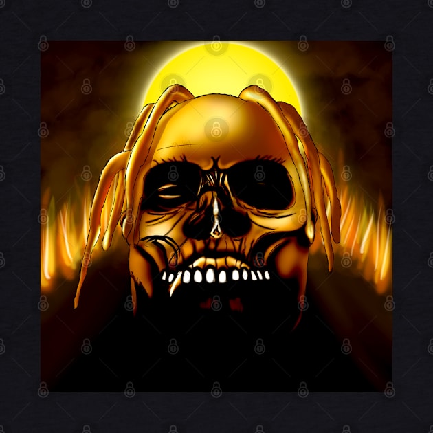 Amazing sicko mod skull art by Top Dopes